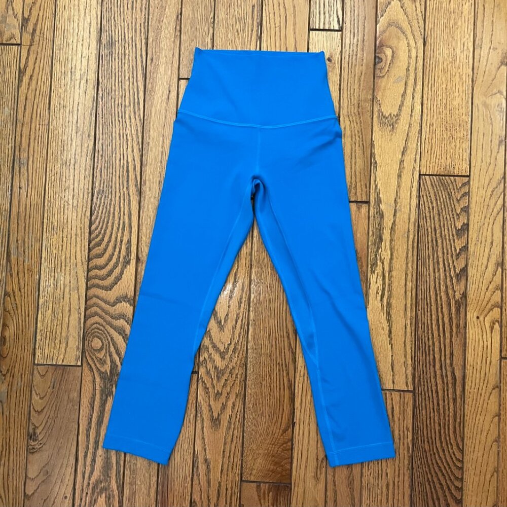 Lululemon Align High-Rise Pant 28" Brilliant Blue Size 0